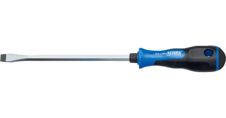ATORN slotted screwdriver 12.0 x 2.0 x 210 mm, striking cap