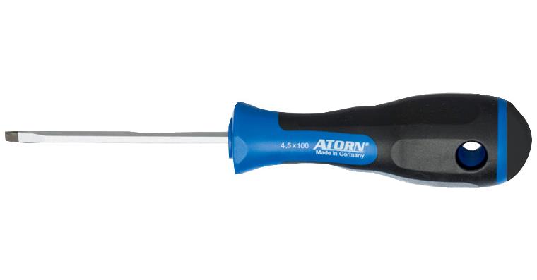 ATORN slotted screwdriver 4.5 x 0.8 x 85 mm, striking cap