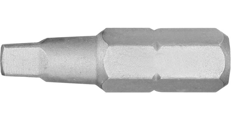ATORN Bit C6,3 Vierkant Gr. 00, 25 mm lang