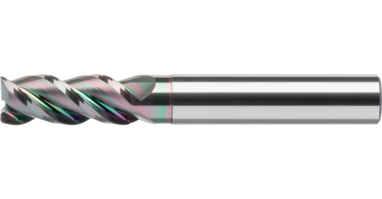 ATORN solid carbide HPC end mill Z3 HB shaft diameter 6x15x57 mm