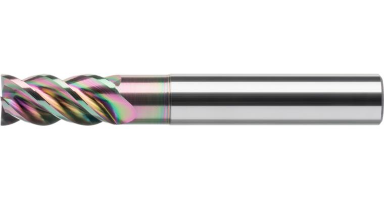 ATORN solid carbide HPC end mill Z4 HA shaft diameter 5.0 x 10 x 57 mm