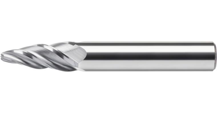 ATORN Tonnenfräser Länge 83 mm Schaftdurchmesser 12 mm Durchmesser 2-6 mm