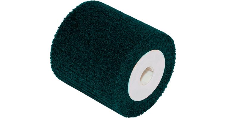 ATORN Schleiflamellenwalze Vlies Color, 115x100x19 mm, K280-320, grün