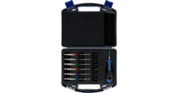 ATORN torque limiter set, 19 pieces, 0.6 to 3.0 Nm
