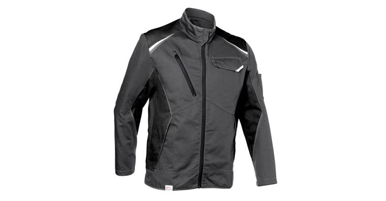 Jacket IconiQ anthracite/black sz. S