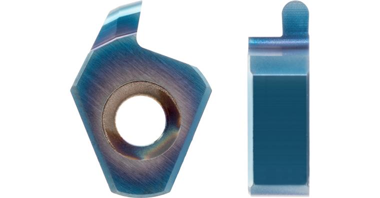 ATORN Mini-Schneideinsatz S Stechen Innen Radius D min=13,1 mm A10 0,8x0,4 mm