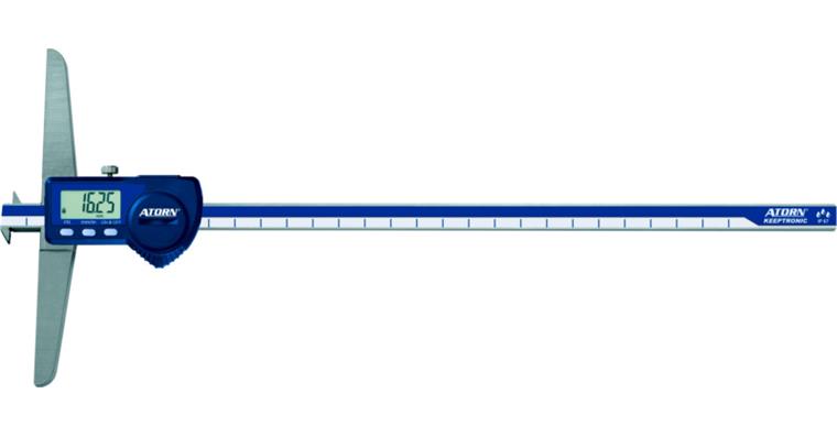 ATORN Tiefenmessschieber elektronisch 300 mm 0,01 mm KEEPTRONIC multiCOM