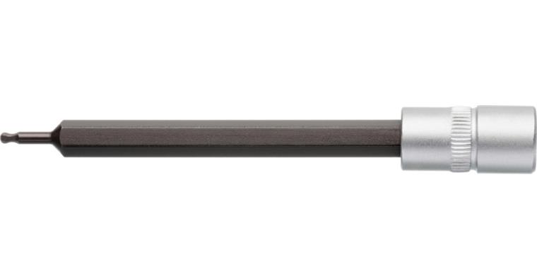 ATORN screwdriver bit with 1/4 inch hexagon socket ball 4 mm length 100 mm