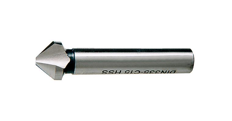 Kegel- und Entgratsenker 90° mit Zylinderschaft DIN 335 3 Schn. HSS-E Ø 16,5 mm