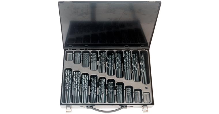 ATORN Spiralbohrer-Satz HSS Ø0,5-10 0,5mm steigend in Kassette