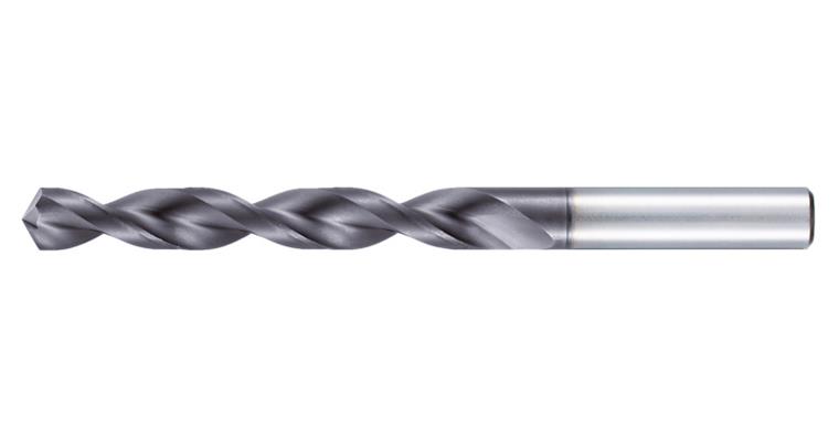 Twist drill bit HSS-E-Co8 AG-coated DIN 338 118° tip angle 5xD dia. 12.8 mm