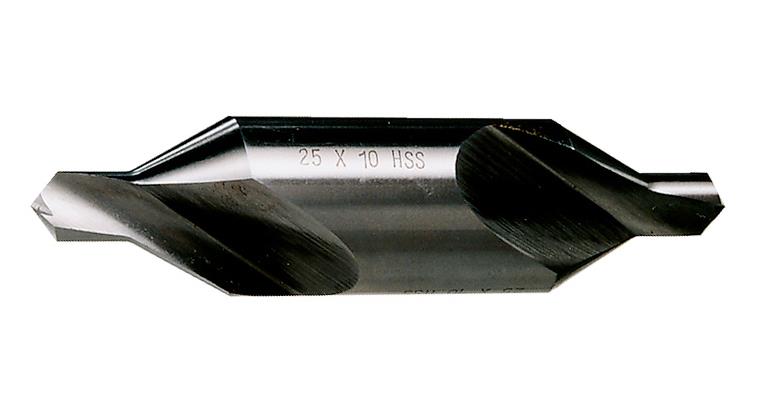 Centre drill bit DIN 333 shape A 60° HSS 2.00 mm