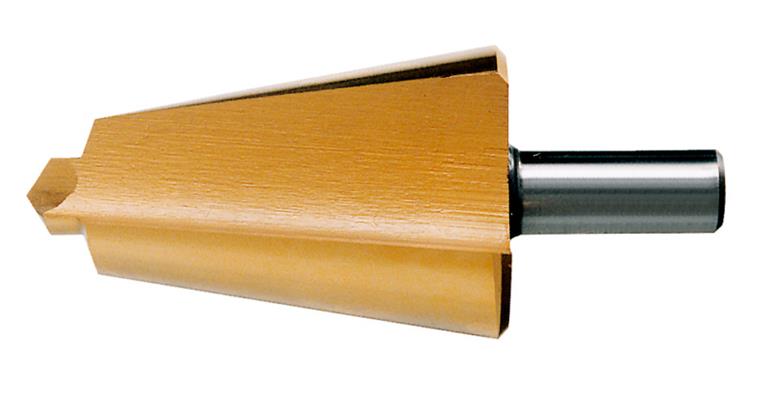 Slabbing cut drill reamer HSS-E+TiN size 5 for bore dia. 36–50 mm