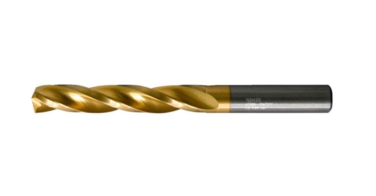 Solid carbide/TiN drill reamer DIN 6539 type N TC-K10/20 3.5 mm