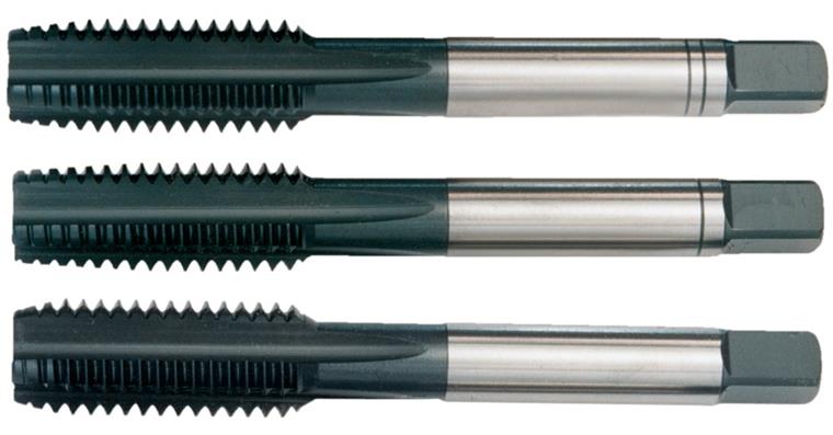 Hand tap set 3 pieces DIN 352 HSS-E M3