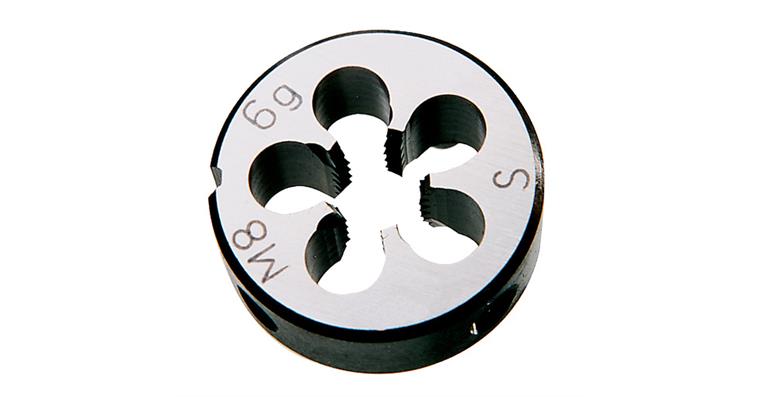 Die, right-cutting DIN EN 22568 with spiral point HSS M 10