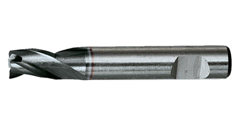 Mini cutter str./1835 B short, 3 cutting edges centre cutting HSS-E/TiAlN 8.5 mm
