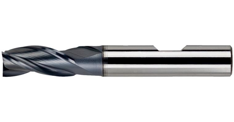 Square end mill cyl. DIN 844 B type N short 3 cut edg c-cut HSS-E PM/TiAlN 18 mm