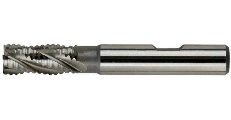 LIZZARD Schaft-Schruppfräser zyl. DIN 844 B Typ NR kurz 6 Schn. Z-Schnitt HSS-E 32 mm