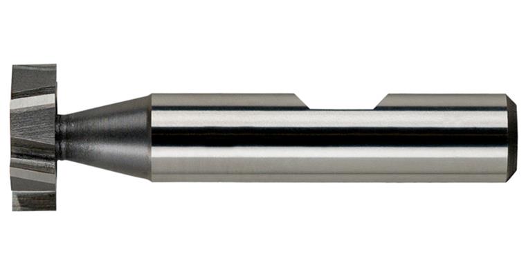 Keyway cutter str./1835 B DIN 850 D, 6 cutting edges HSS-E 4.5 x 1.0 mm