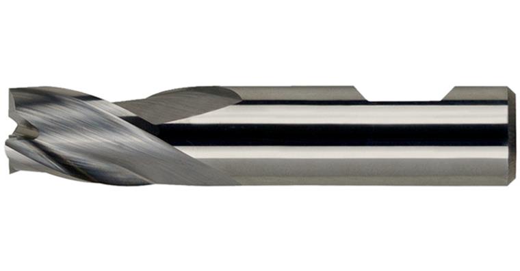 Solid carbide mini cutter cyl./6535 HB short 3 cut. edges C-cut P20-K40 8 mm