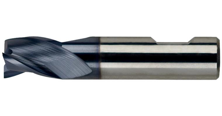 Sol. carb. mini cut. cyl./6535 HB short 3 cut. edges C-cut P20-K40/TiAlN 4 mm