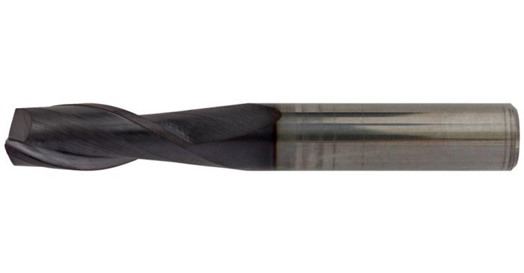 SC square end mill cyl./6535 HA short 2 cut. edges C-cut P20-K40/TiAIN 5.5 mm
