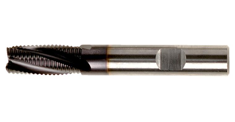 SC roughing cutter HR TiAlN 25° short HB shank T=4 dia. 8 mm