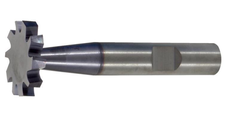 SC keyway cutter DIN 6535 HB 10 cutting edges Alcrona-coated 16.5x4.0 mm
