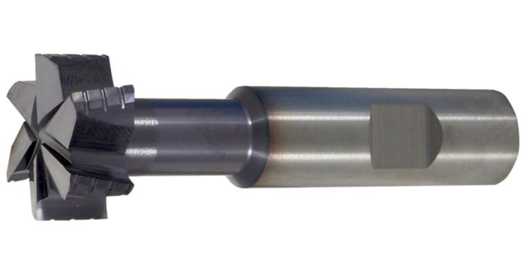 SC T-slot cutter type NF 6 cutting edges HB Alcrona-coated L=85 mm dia. 28.0 mm