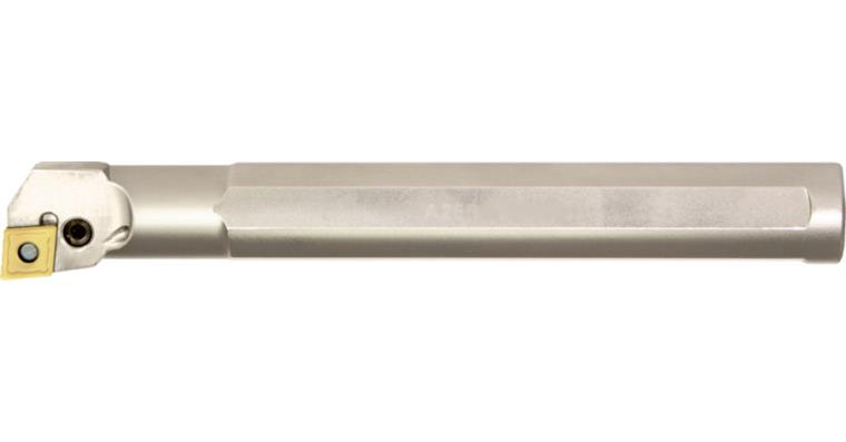 Boring bar cooling ch. right neg. 0° tip 80° set 95° f. square II A25S-PCLNR-12