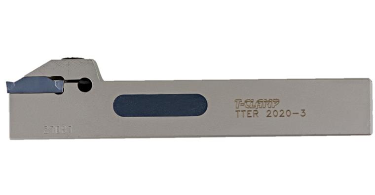 Ins. holder for longitudinal turning and grooving left TTEL 2525-2