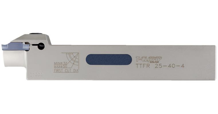 Ins. holder for axial deep grooving and facing left TTFL 25-30-4