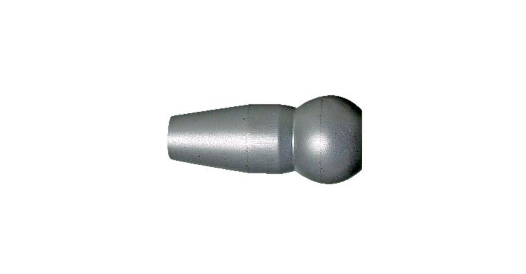 1019355210 Aluminium-Kühlmittelschlauch Runddüse Ø 4,5mm
