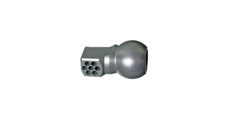 Aluminium coolant hose special nozzle diameter 1.8 mm/90° short