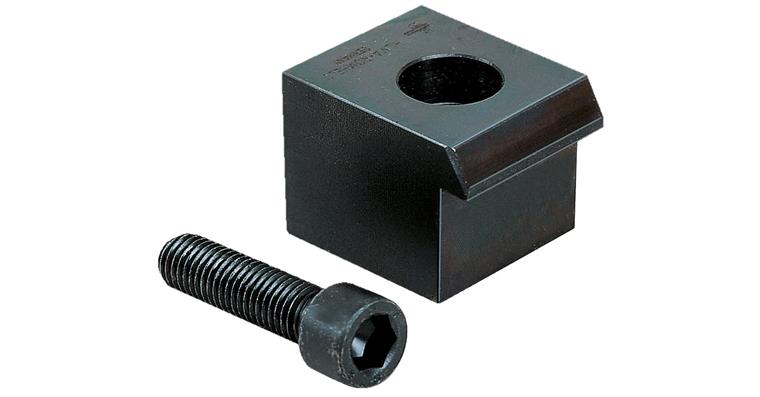 Adj. clamp set, clamp. edge=27mm, groove=14mm for type EL/NC 125/160 and DS 125