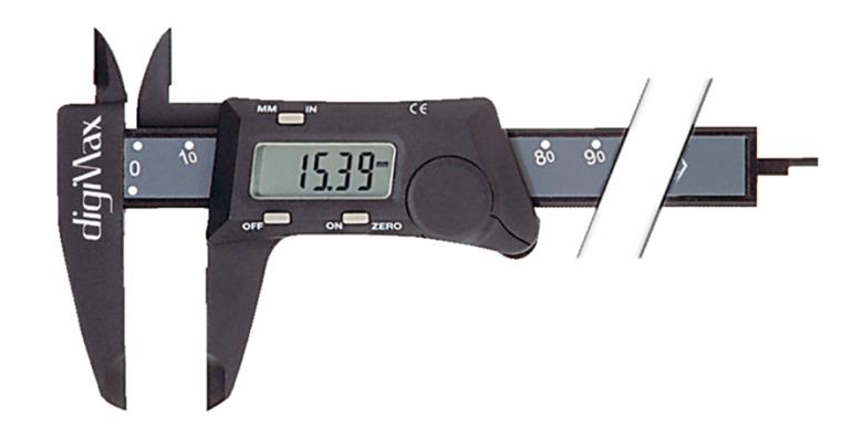 Digital-Taschenmessschieber 0-150 mm digiMax® Leichtbau