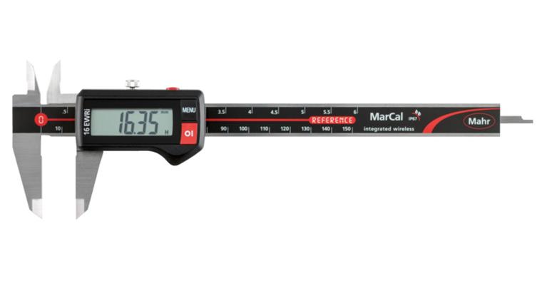 Messschieber IP67 digital 150mm, MarCal 16 EWRi,Funk-Datenübertr.,flach,DataPack