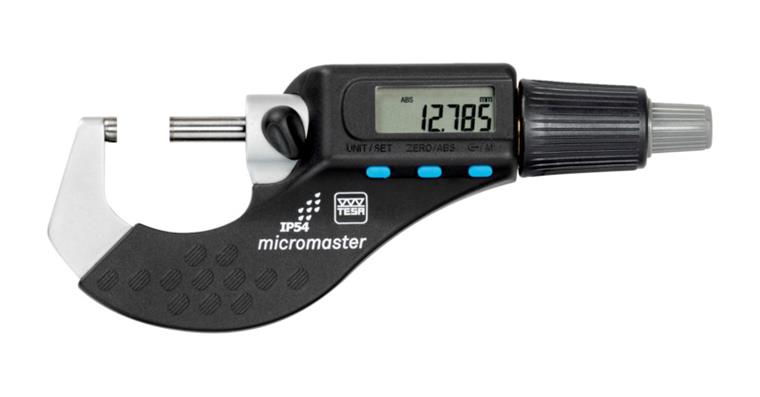 Präzisions-Digital-Bügelmessschraube MICROMASTER capa µm IP 54 MB 0-30