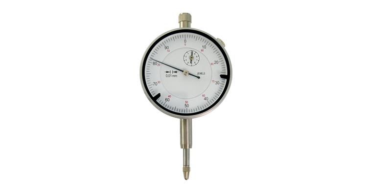 Dial gauge reading 0.01 mm DIN 878 MR 10 mm dia. 58 mm