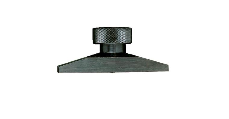 LIZZARD Tiefenmessbrücke einzeln Klemmung Ø 8 mm H7 ebene Messfläche 80 mm