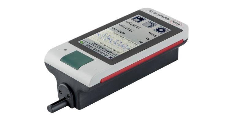 Mobile roughness measuring device MarSurf PS 10 measuring force approx. 0.7 mN