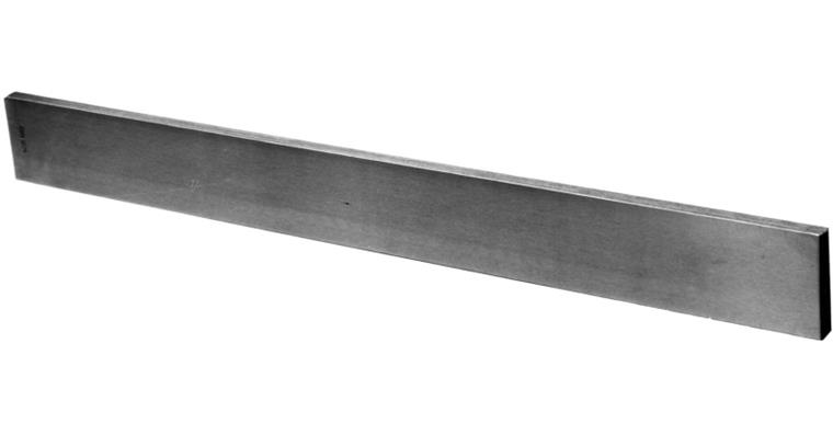 Workshop straight edge top edges fine stainless steel accuracy DIN 874/2 3000 mm