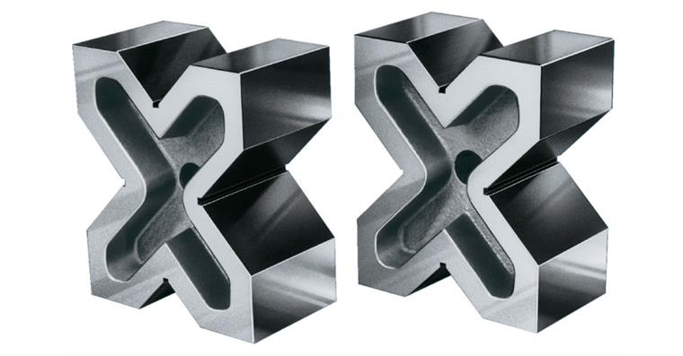 Quadruple prism parallel piece accuracy DIN876/1, 60x120x100 mm