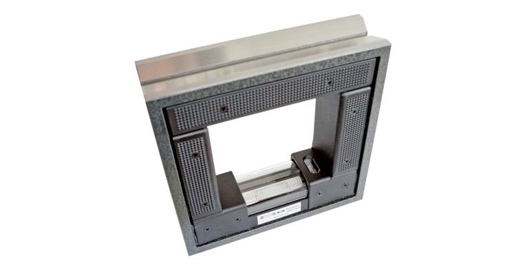 Frame spirit level DIN 877 accuracy 0.01 mm/m L=300 mm