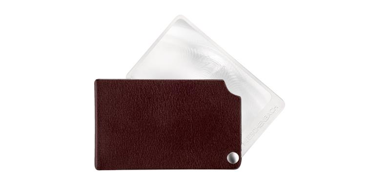 Folding pocket magnifier visioPOCKET magnification 2.5x, 6 diopter 74x48 mm