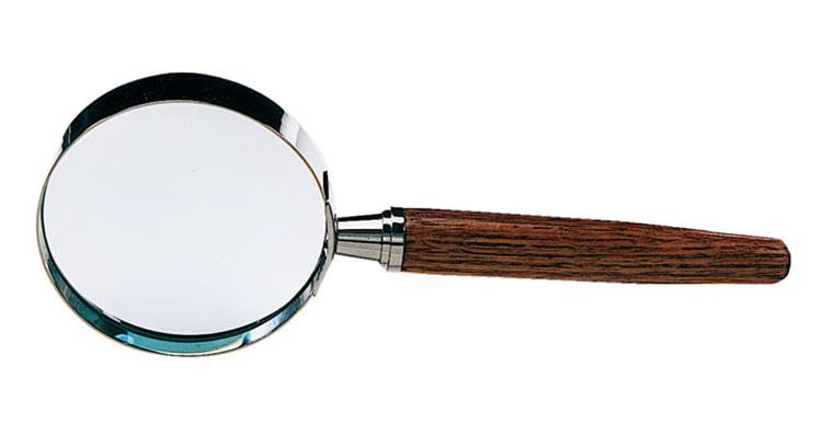 LIZZARD Leseglas L-303 Vergrößerung 4-fach Ø 65 mm Metallfassung