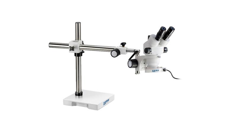 Stereo microscope OZM 913 0.7x-4.5x trinocular tube eyepiece HSWF 10x/dia. 23 mm