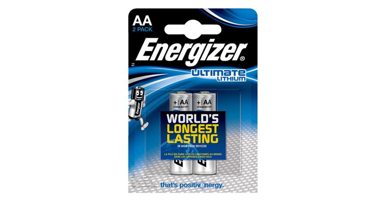1039901102 Batteries (lithium) 1.5 V micro FR6, L91, AA pack = piece: 2