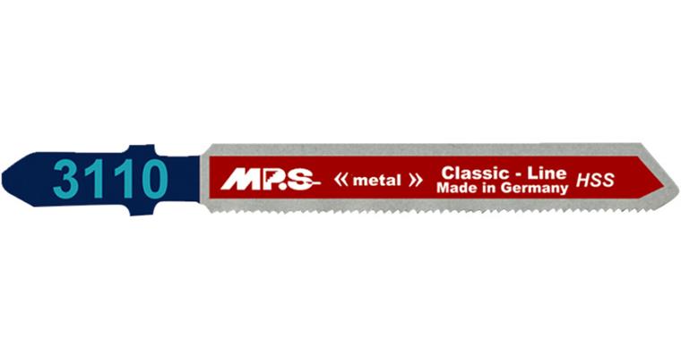 HSS jigsaw blade for metal pack=5 pcs effective length 50 mm 21 tpi